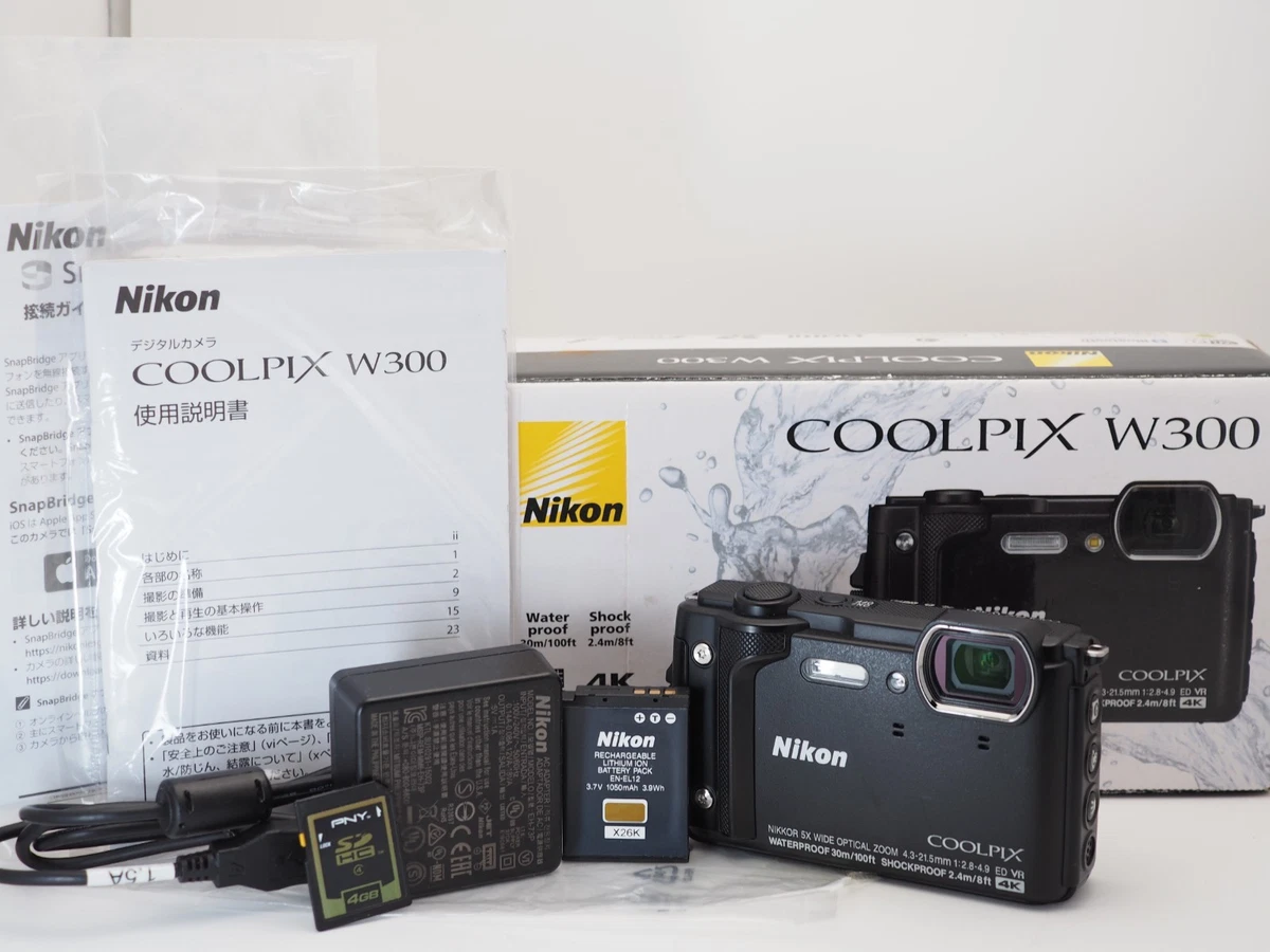 Preços baixos em Câmeras digitais Nikon Coolpix W300 | eBay