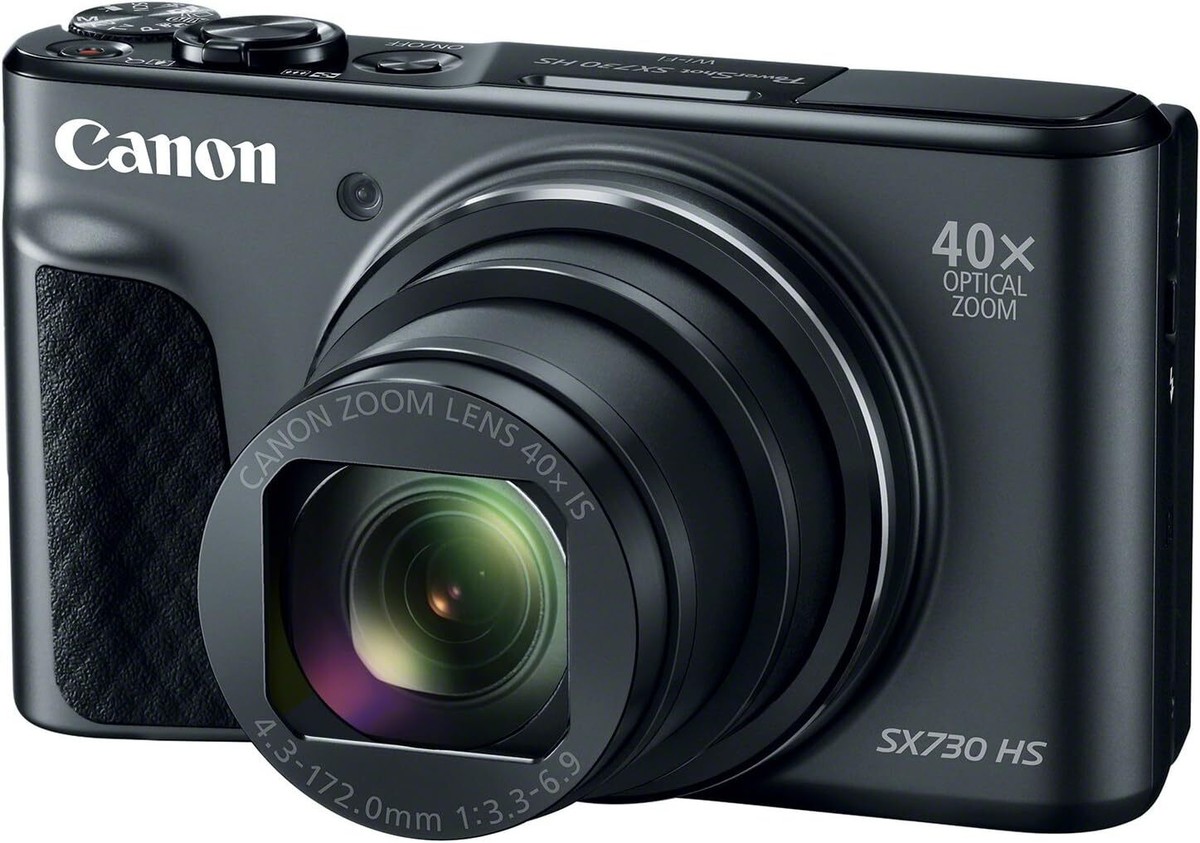 Canon PowerShot SX730 HS 20.3 MP W/40x Optical Zoom &3