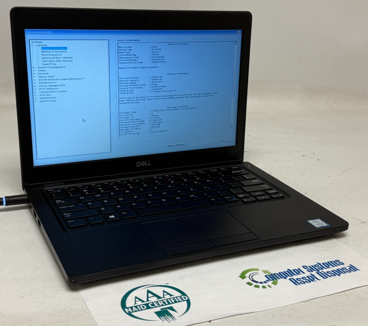 Dell Latitude 5290 12.5