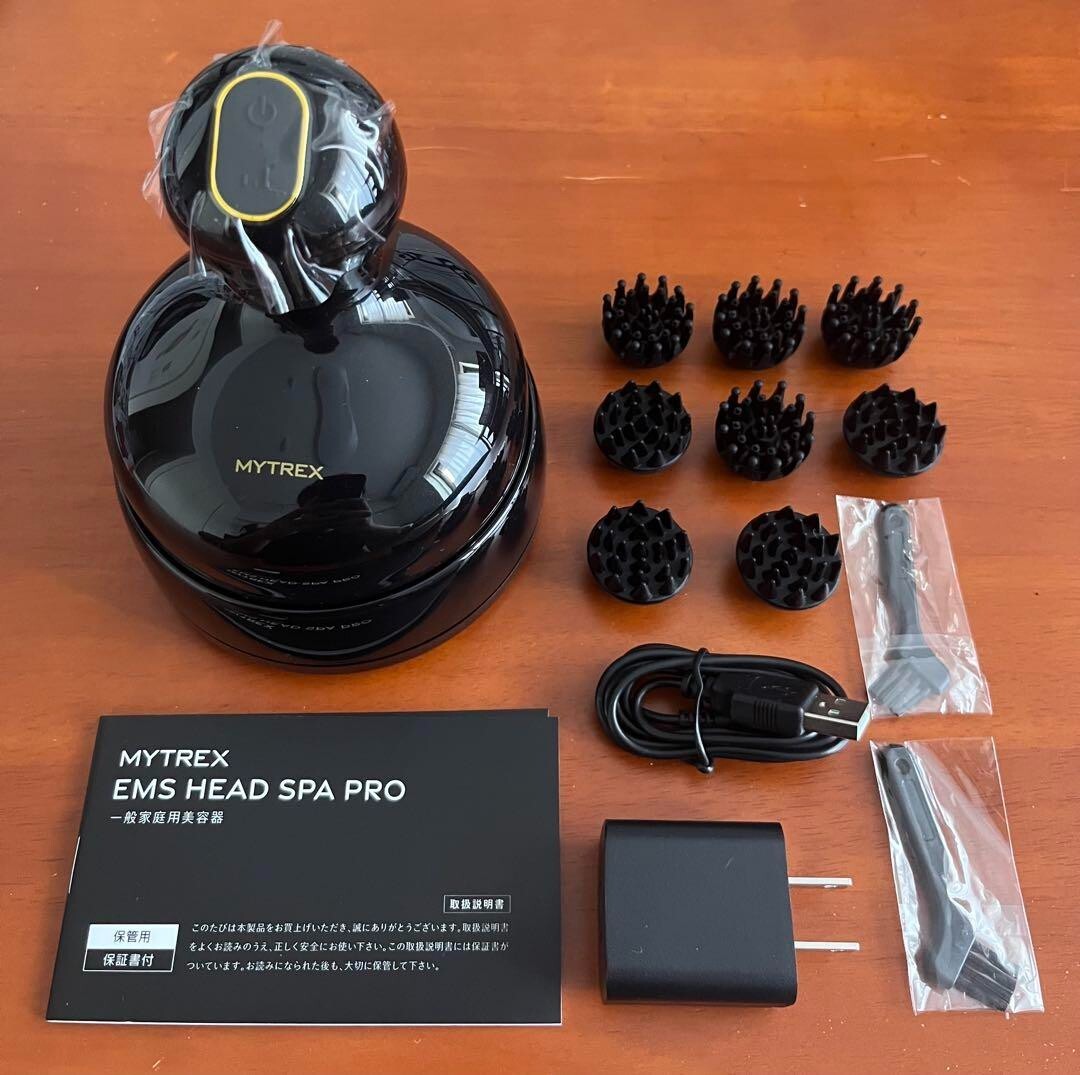 MYTREX EMS HEAD SPA Pro MT-EHP22B Electric Needle Brush Scalp