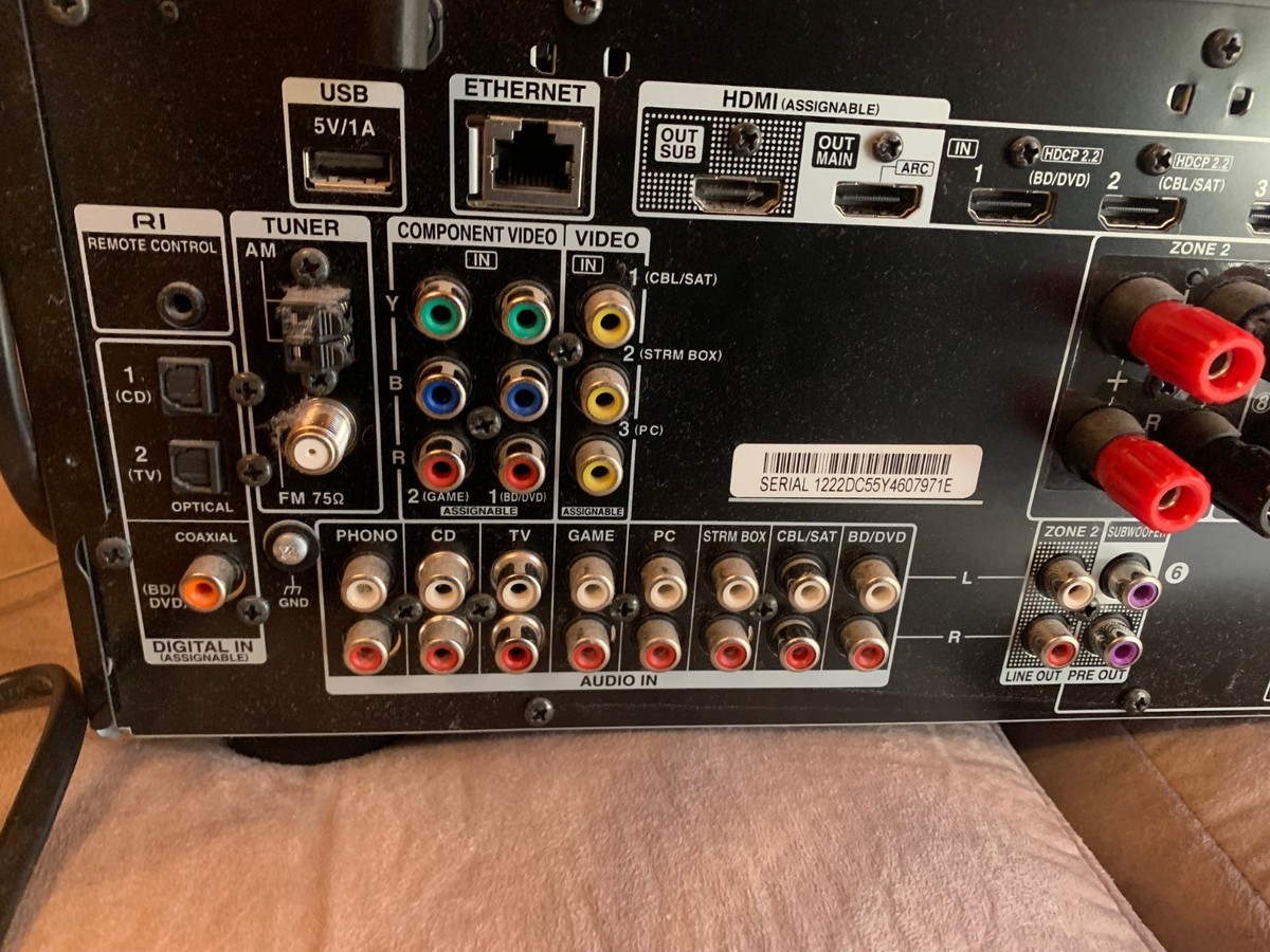 Onkyo TX TX-NR646 7.2 Channel 170 Watt Receiver for sale online | eBay