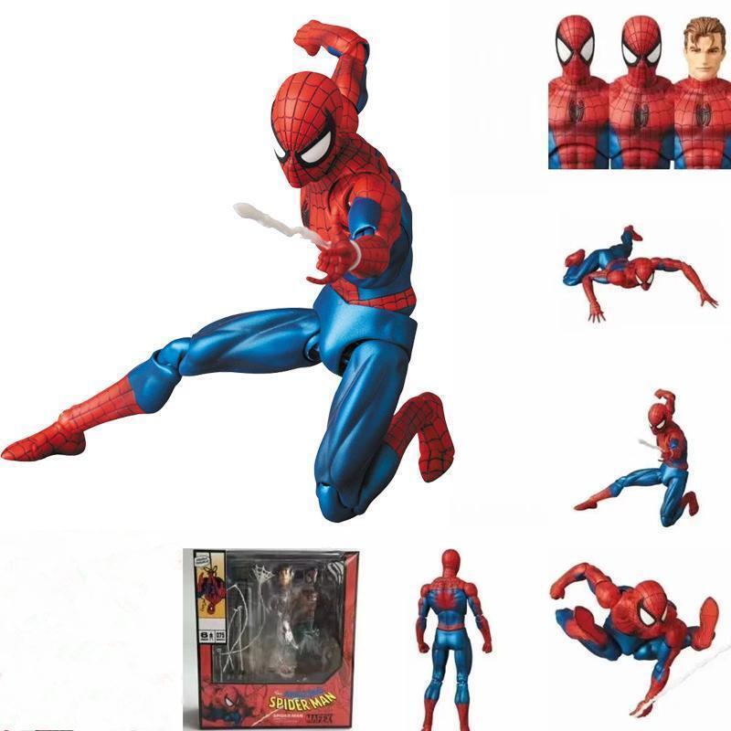 Medicom Mafex Spider Man Comic Version Action Figure | eBay