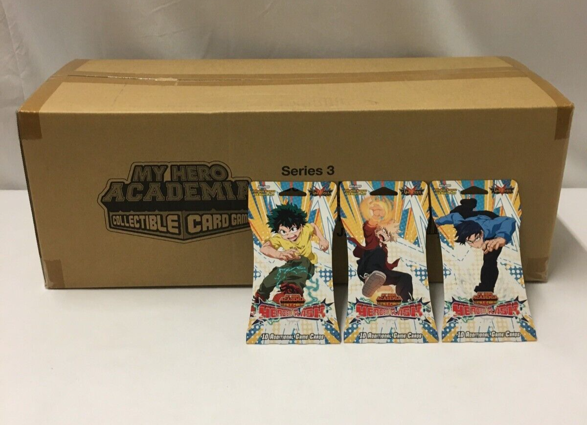UniVersus TCG: My Hero Academia CCG- 1st Edition Heroes Clash Case