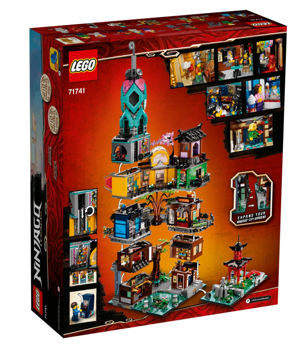 Authentic LEGO 71741 NINJAGO® City Gardens Set (5686pcs) New