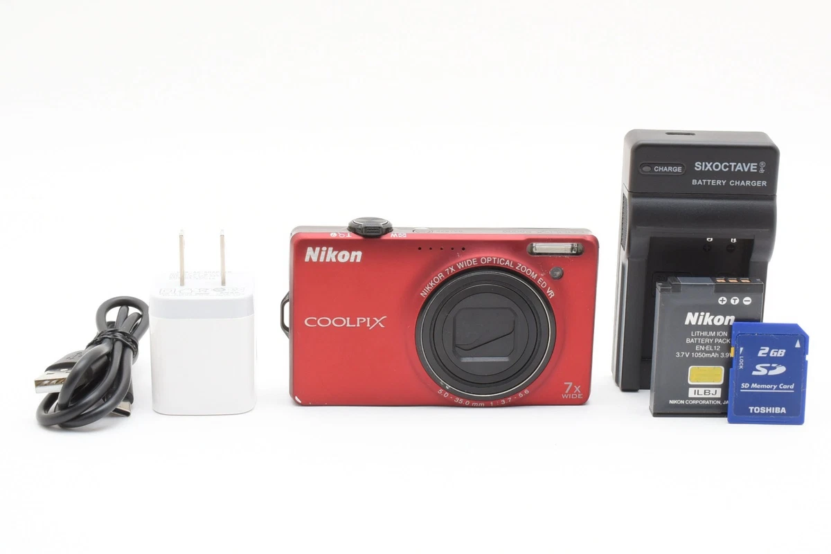 Nikon COOLPIX Nikon Coolpix S6000 Digital Cameras for sale | eBay