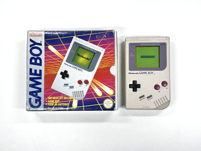 Original Nintendo Gameboy DMG-01 in Boxed Rare Hong Kong Console