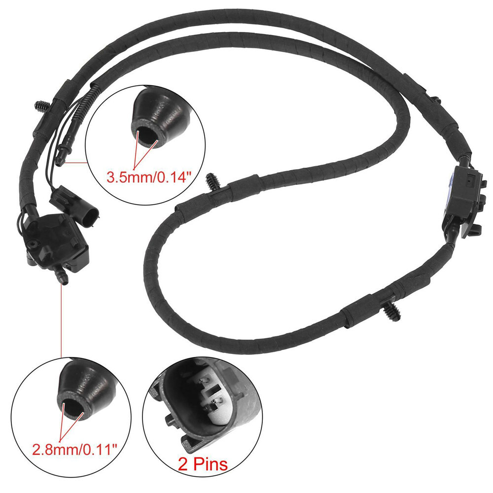 Windshield Washer Nozzles Spray Jet Replacement 61667257234 for