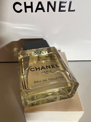 NIB CHANEL EGOISTE POUR HOMME 3.4oz/100ml EDT Spray, Rare