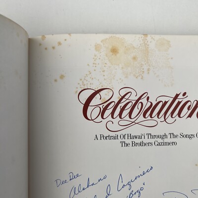 Vintage 1984 CELEBRATION: HAWAII THROUGH SONGS OF BROTHERS