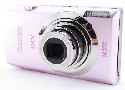 Canon IXY 10S PowerShot IS DIGITAL ELPH IXUS 210 Pink | eBay