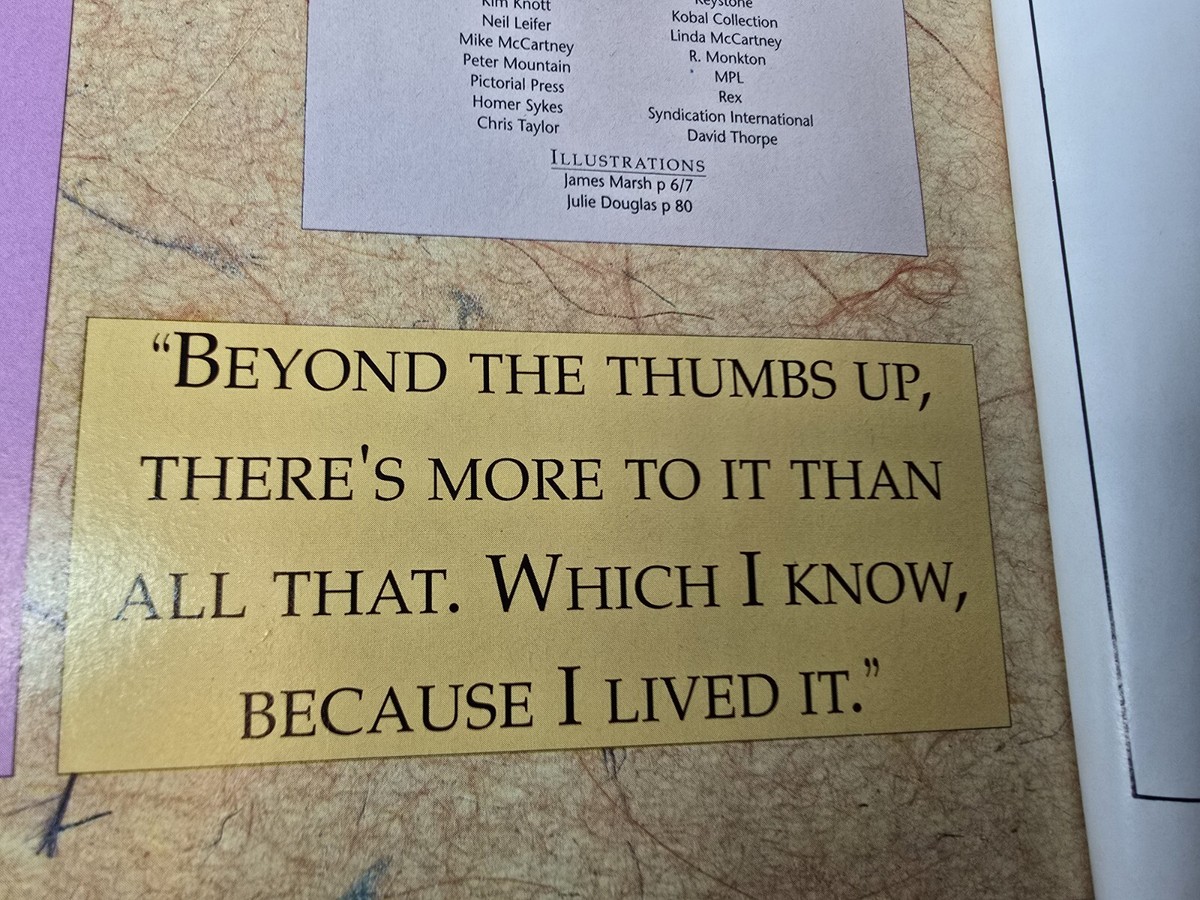 Vintage Paul McCartney Concert Program & Magazine 1989 1990 World