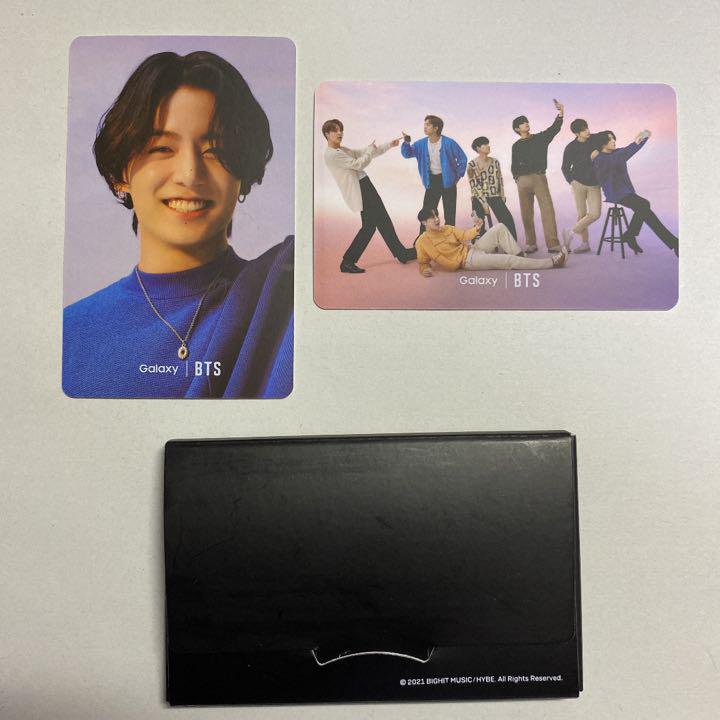 BTS Bangtan Samsung Galaxy Japan edition Official Photocard Photo