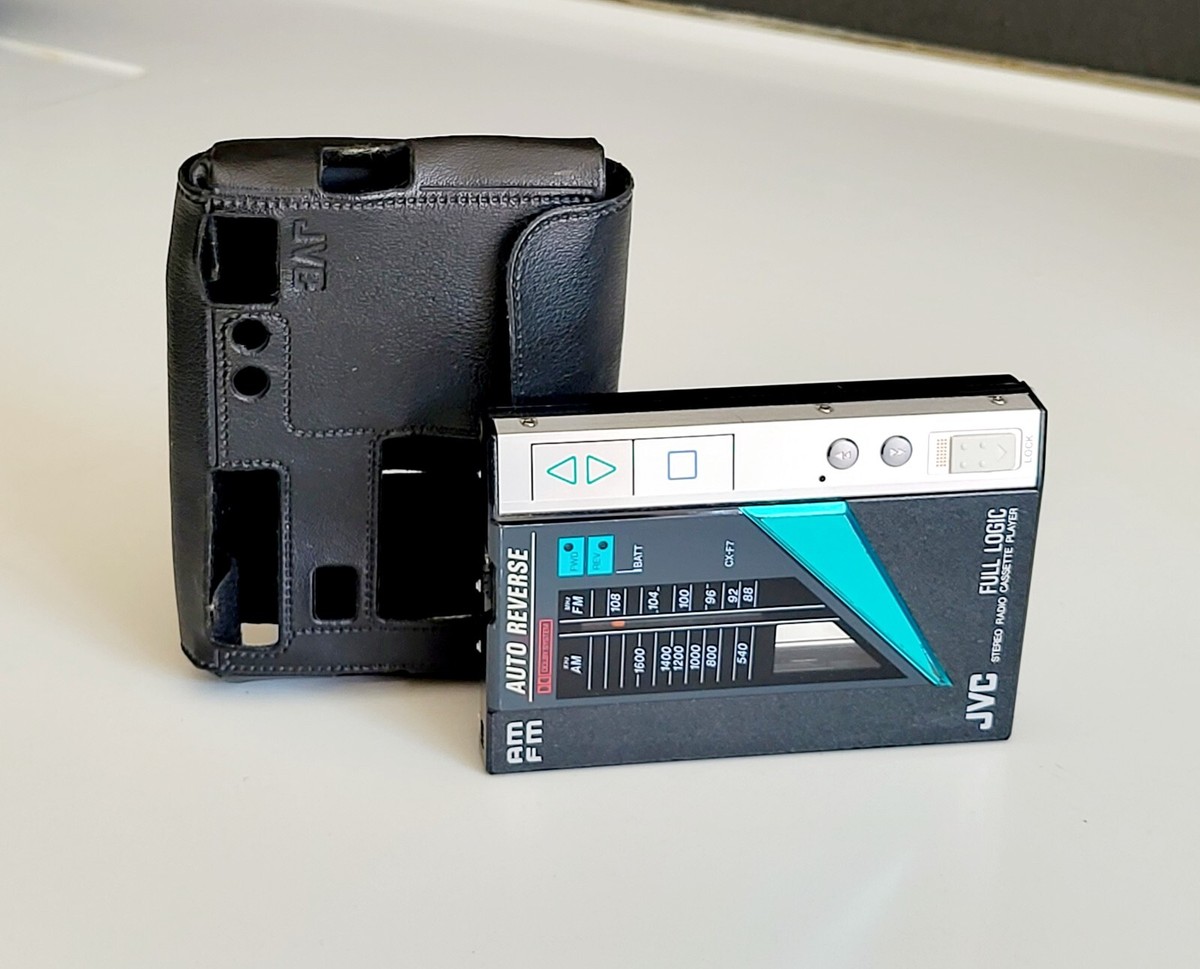 Super rare JVC CX-F7K Walkman Beautiful Radio Cassette Player Full