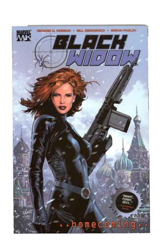Black Widow Welcome To The Game Marvel Graphic Novel Comic Book | eBay