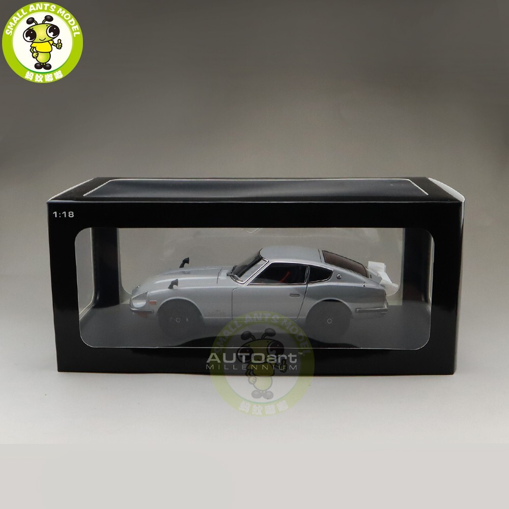 1/18 Autoart 77437 1969 NISSAN Fairlady Z432 PS30 Silver Diecast