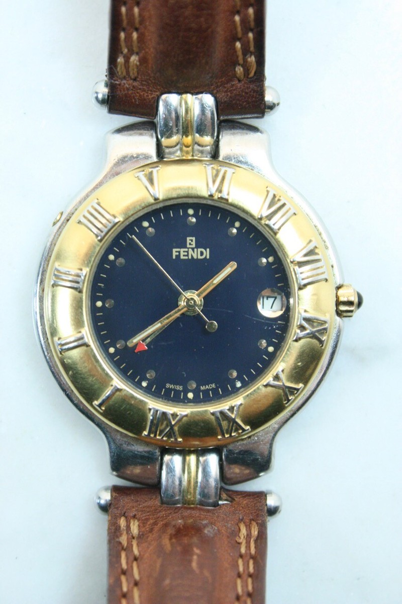 Genuine FENDI Men's Watch. Orologi 920G Two Tone SWISS Quartz | eBay