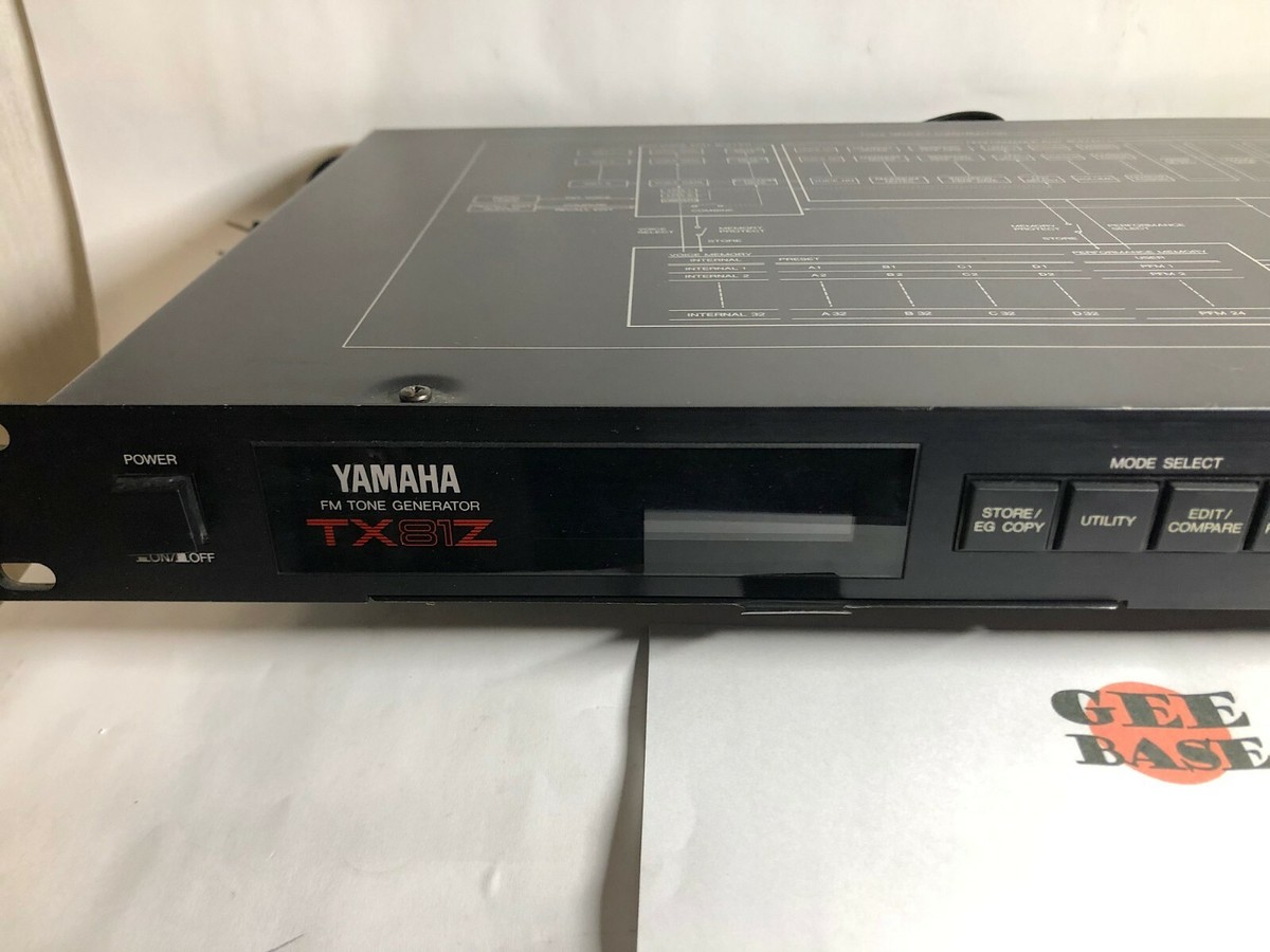 YAMAHA TX81Z FM sound source FM Synthesizer FM Tone Generator