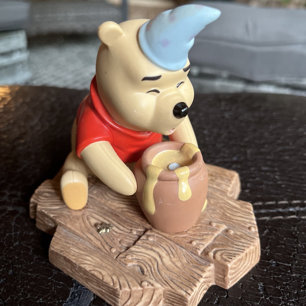 B536-072 プーさん 陶器 フィギア Pooh&Frends Disney くまのプーさん