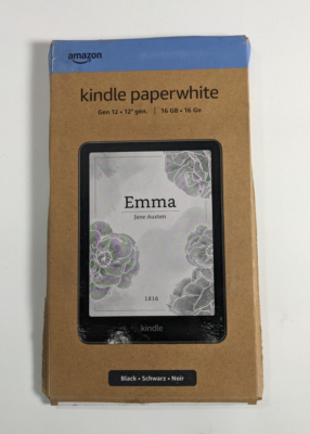 Amazon Kindle Paperwhite (SA568B) 12th Gen 16GB- Black | eBay