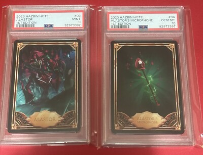 Hazbin Hotel Card - Alastor / Microphone - 1st Ed - PSA 9/10 | eBay