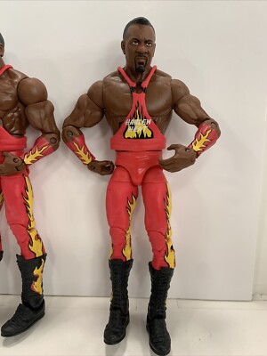 WWE Booker T & Stevie Ray Harlem Heat Elite Series 46 Wrestling