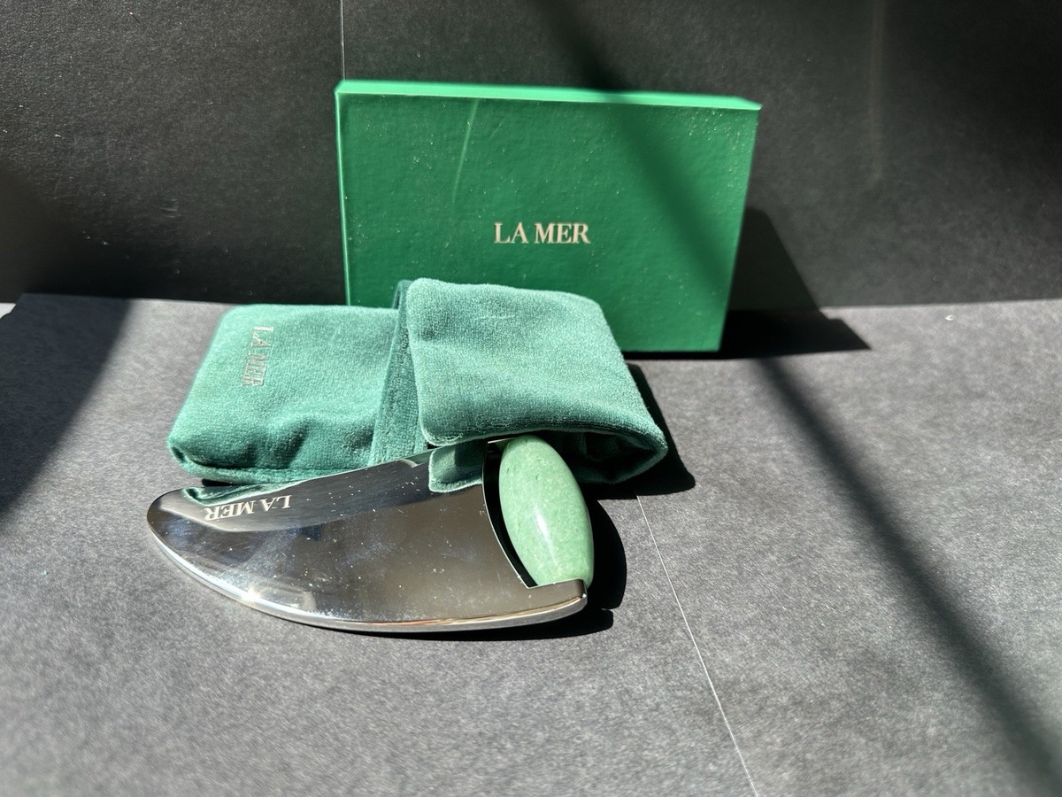La Mer Stainless Steel Gua Sha Face Roller Facial Massage