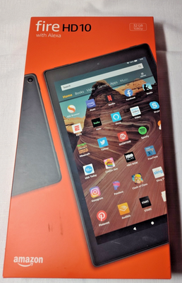 Amazon Fire HD 10 (9th Generation) 32GB, Wi-Fi, 10.1in - Black for