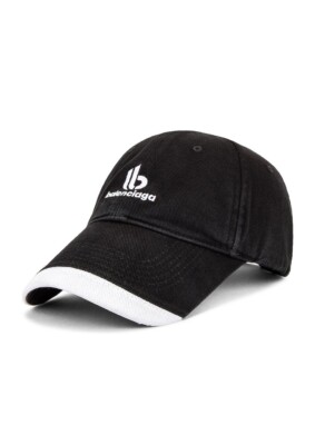 BALENCIAGA DOUBLE B HAT CAP SIZE L | eBay