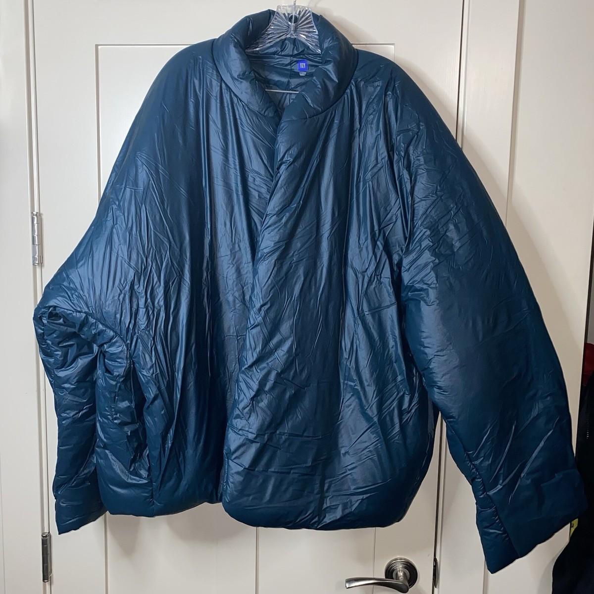 Yeezy Gap Engineered By Balenciaga Round Padded Jacket Dark Blue