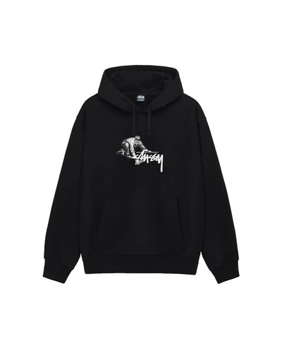 Stussy x Nike U NRG Linen Jacket Hoodie BLACK / LIGHT BONE Limited