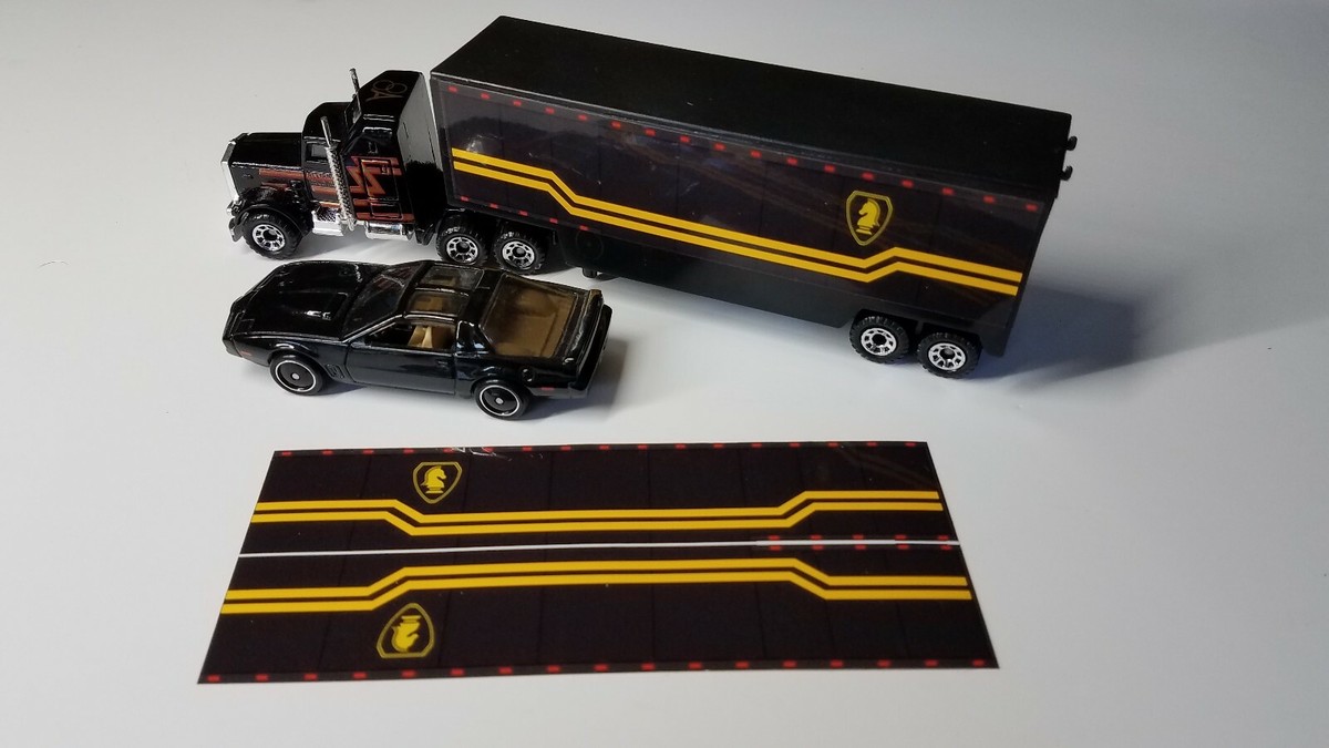 Knight Rider- Knight Industries Trailer set of 2 stickers only- 1