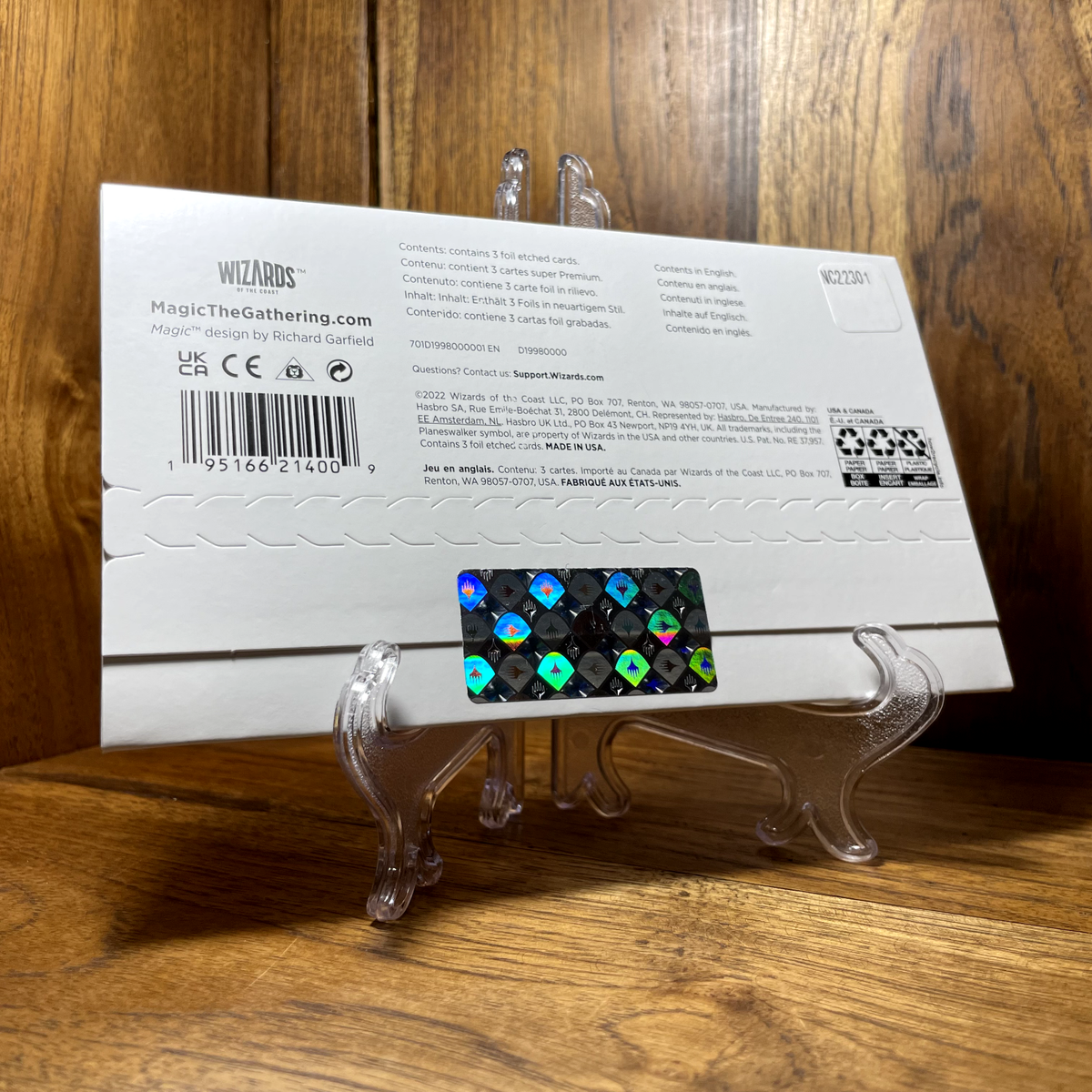 👑 Secret Lair Dan Frazier's Mox Box Etched FOIL Mox Opal