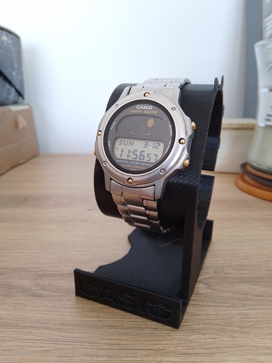 Casio GMW 61 - Moon Graph - (1985) - Very Rare vintage watch