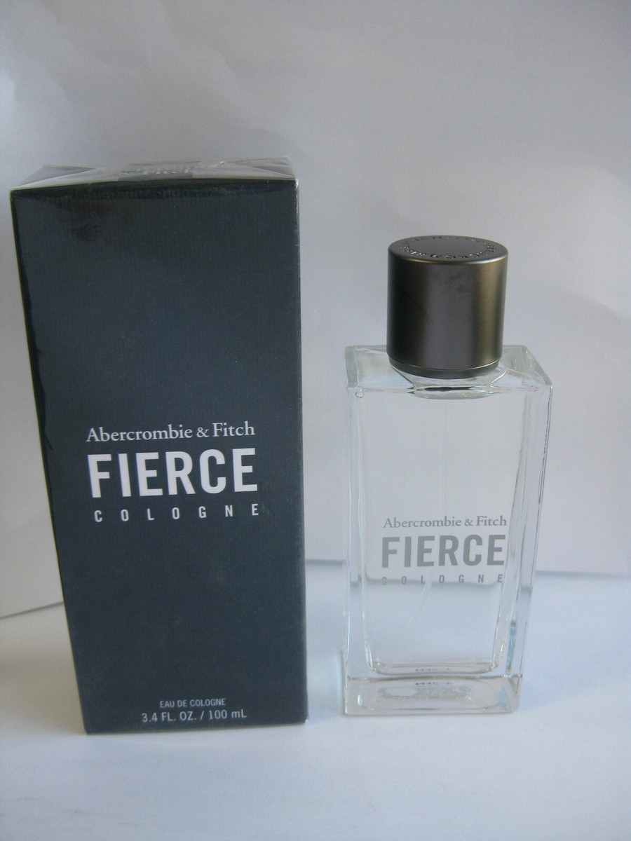 FIERCE ABERCROMBIE & FITCH 3.4 oz 100ml EAU DE COLOGNE SPR SEALED