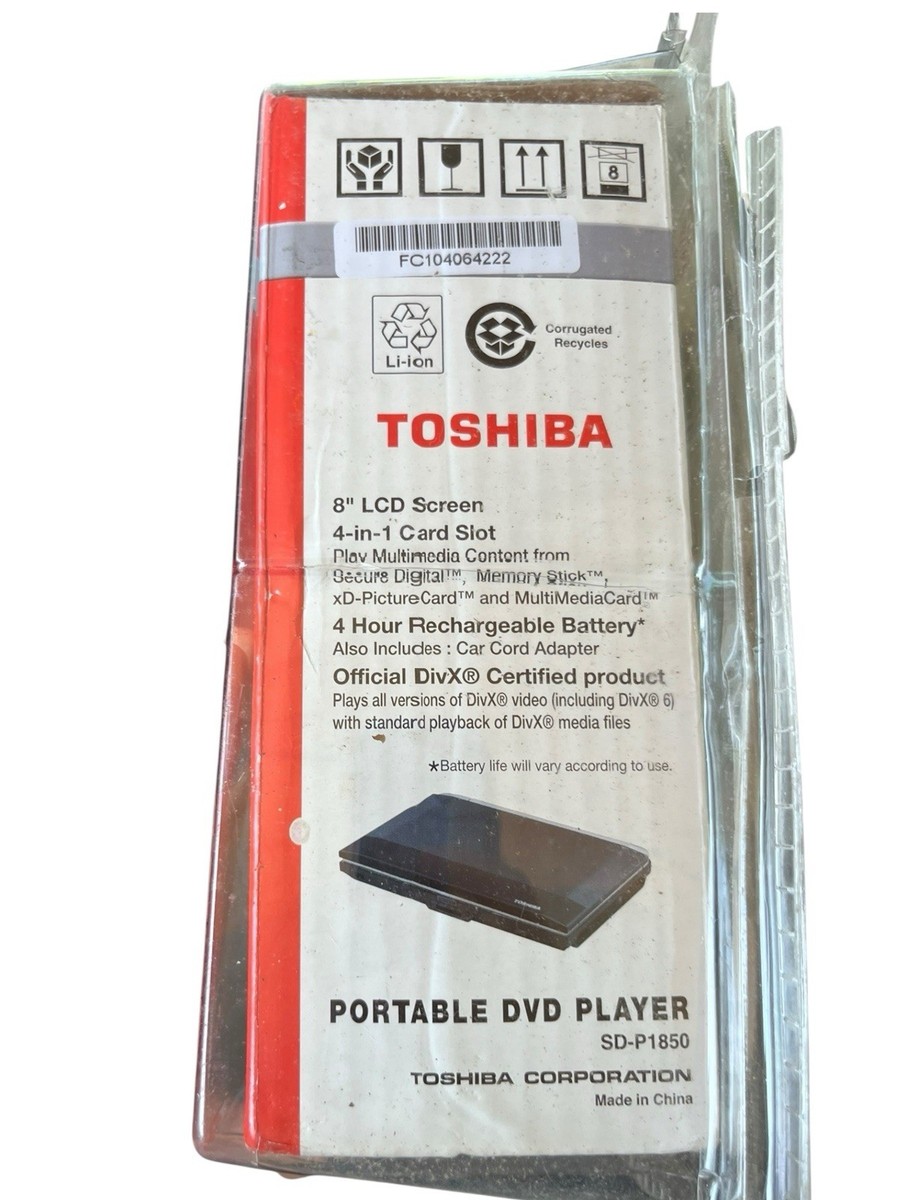 Toshiba SD-P1850 Portable DVD Player (8