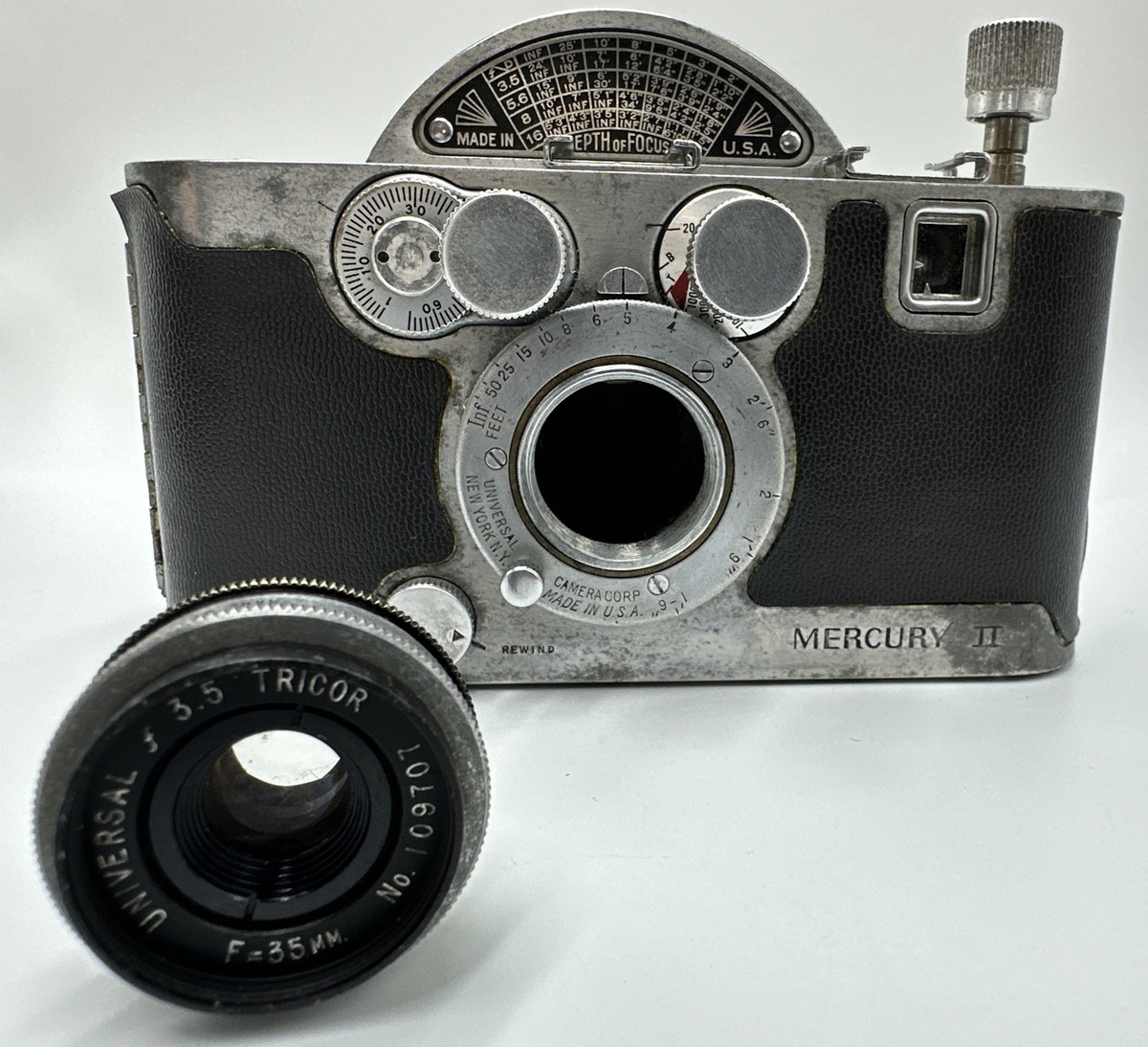 Mercury II Model CX Half Frame 35mm Film Camera With Lens | eBay