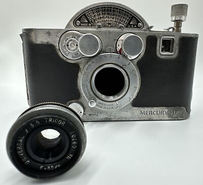 Mercury II Model CX Half Frame 35mm Film Camera With Lens | eBay