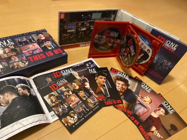 One Direction THIS IS US Japan Limited Deluxe BOX Blu-ray & 3DVD