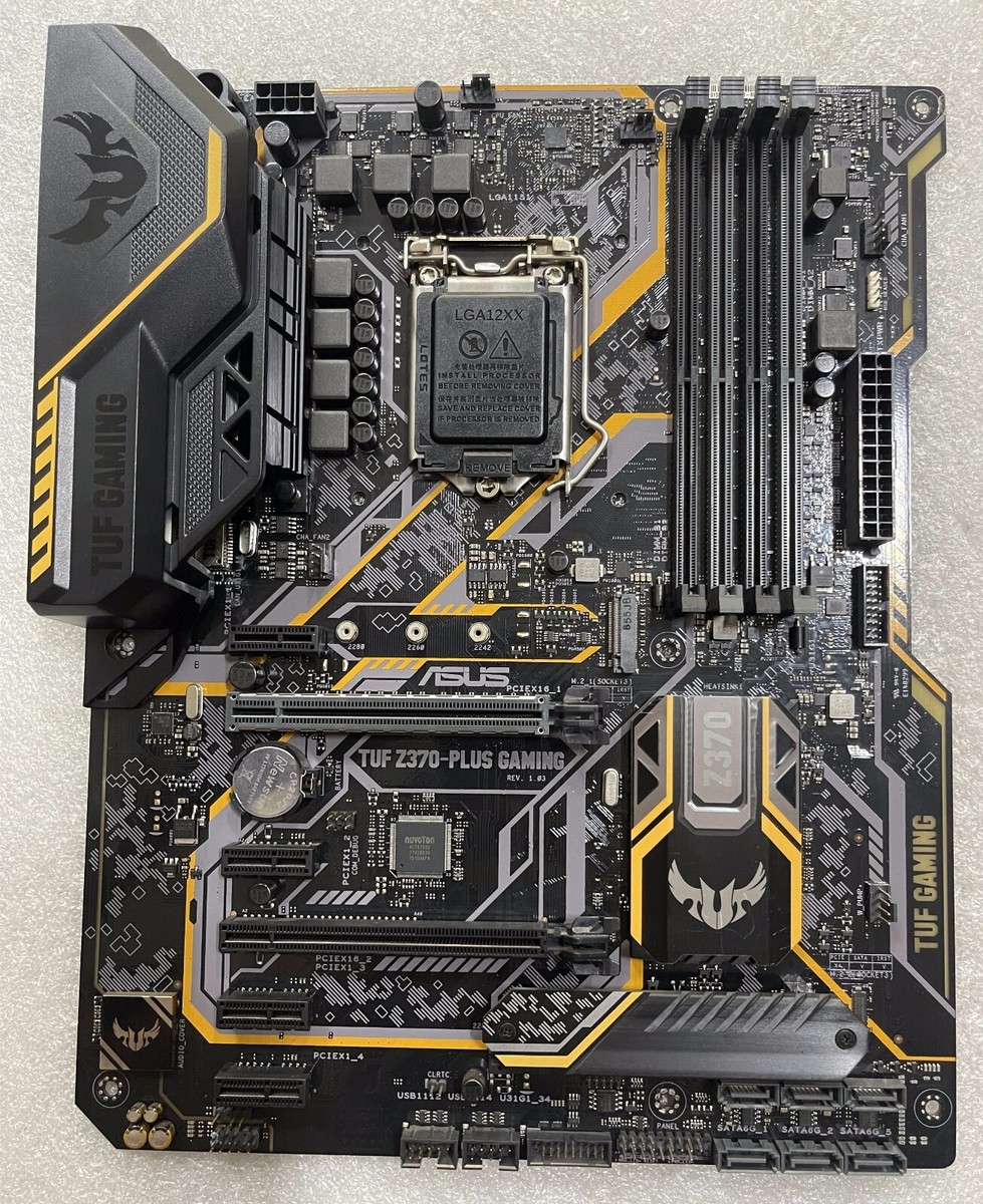 ASUS TUF Z370-PLUS GAMING Motherboard Chipset Intel Z370 LGA1151
