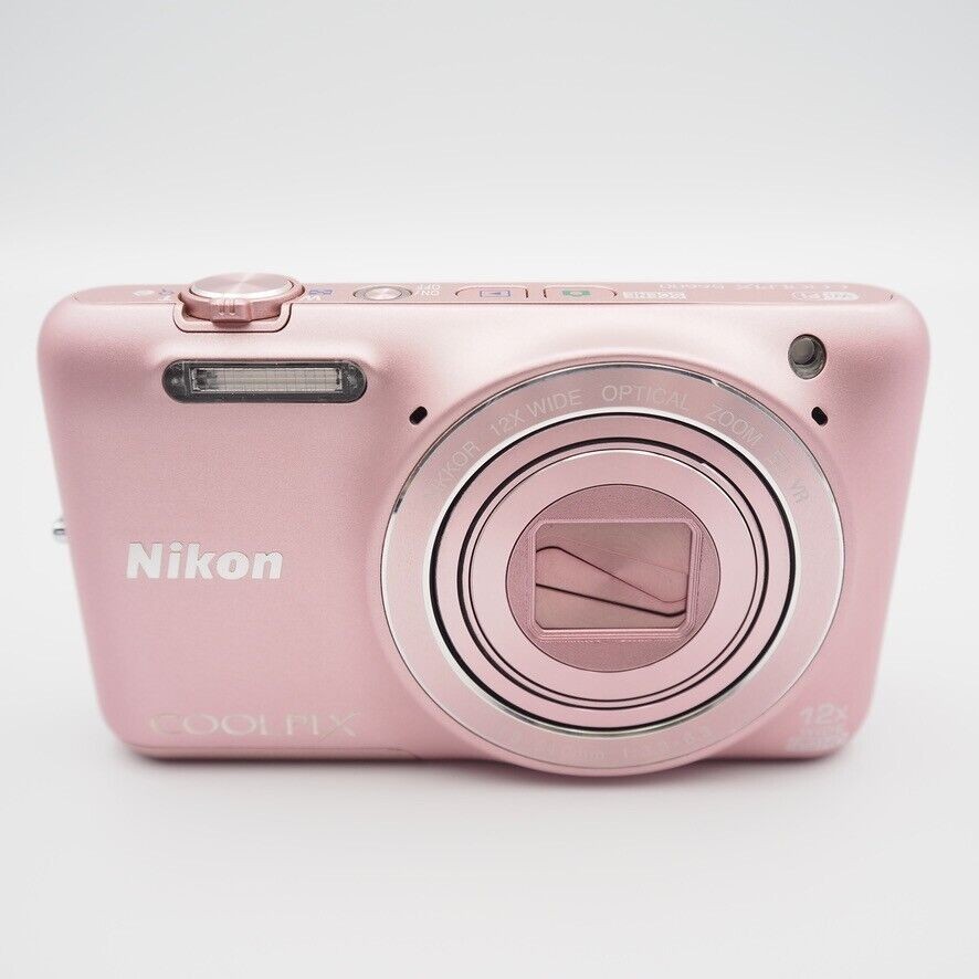 Near Mint] Nikon COOLPIX S6600 Pink 16.0MP Digital Camera w
