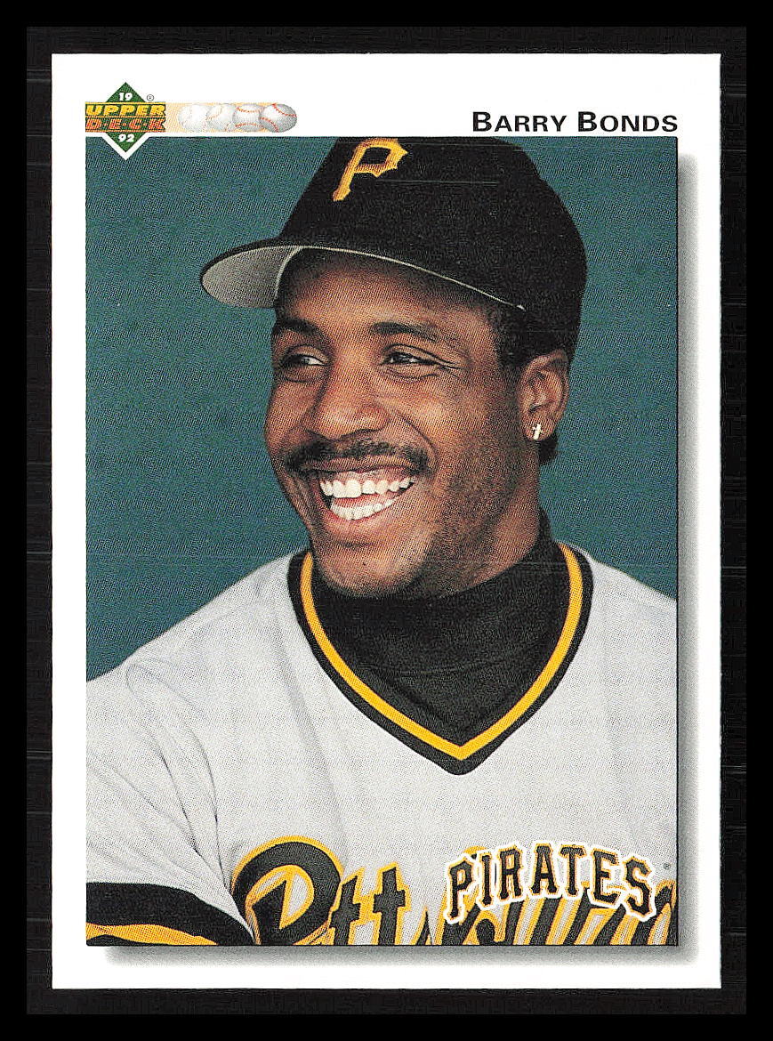 Barry Bonds 1992 Upper Deck #134 Pittsburgh Pirates | eBay