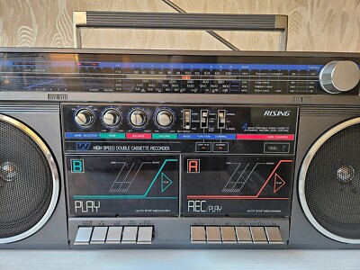 BOOMBOX RISING RC-2030 Vintage Cassette Fully Working Condition