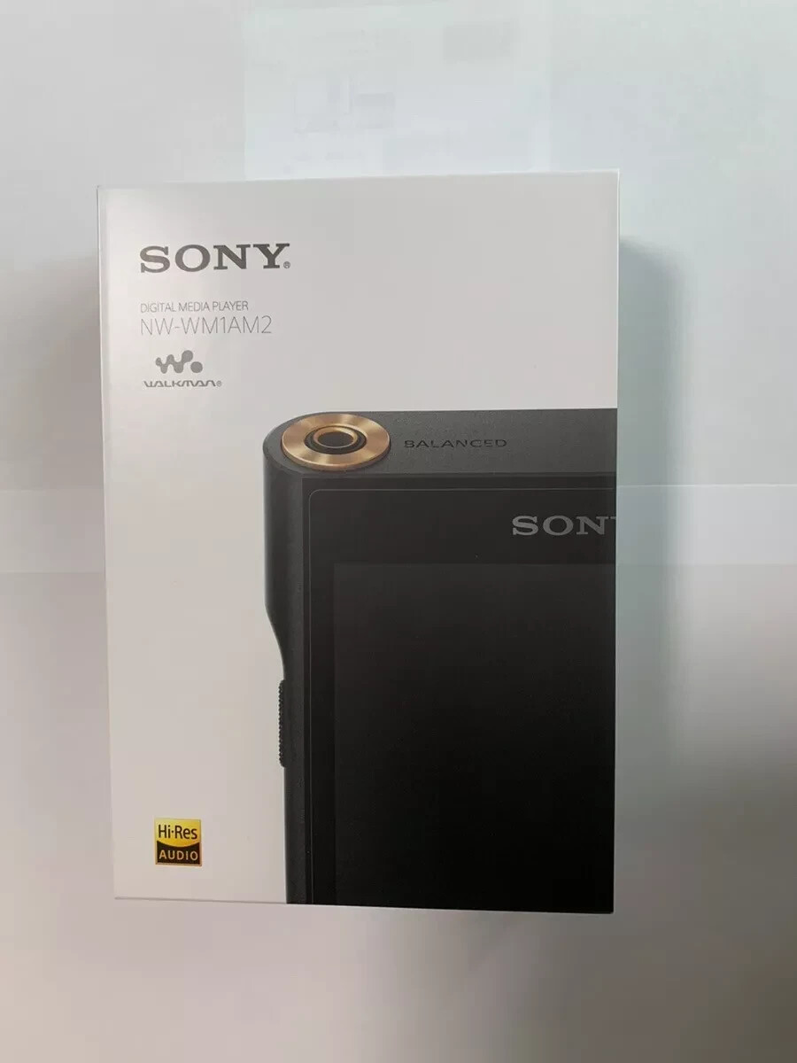 SONY NW-WM1AM2 WALKMAN 128GB WM1 Series Hi-Res Android 11 Black
