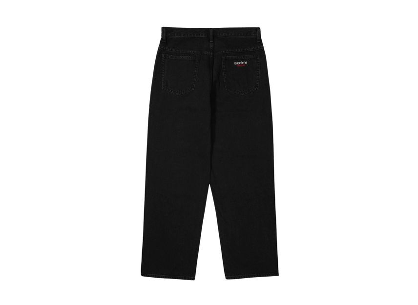 Supreme Baggy Jean Black (25SS) | eBay
