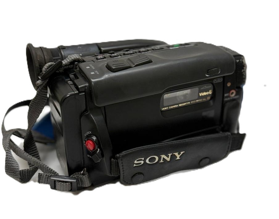 Vintage Sony Handycam CCD-TR7 8mm Video Cassette Recorder