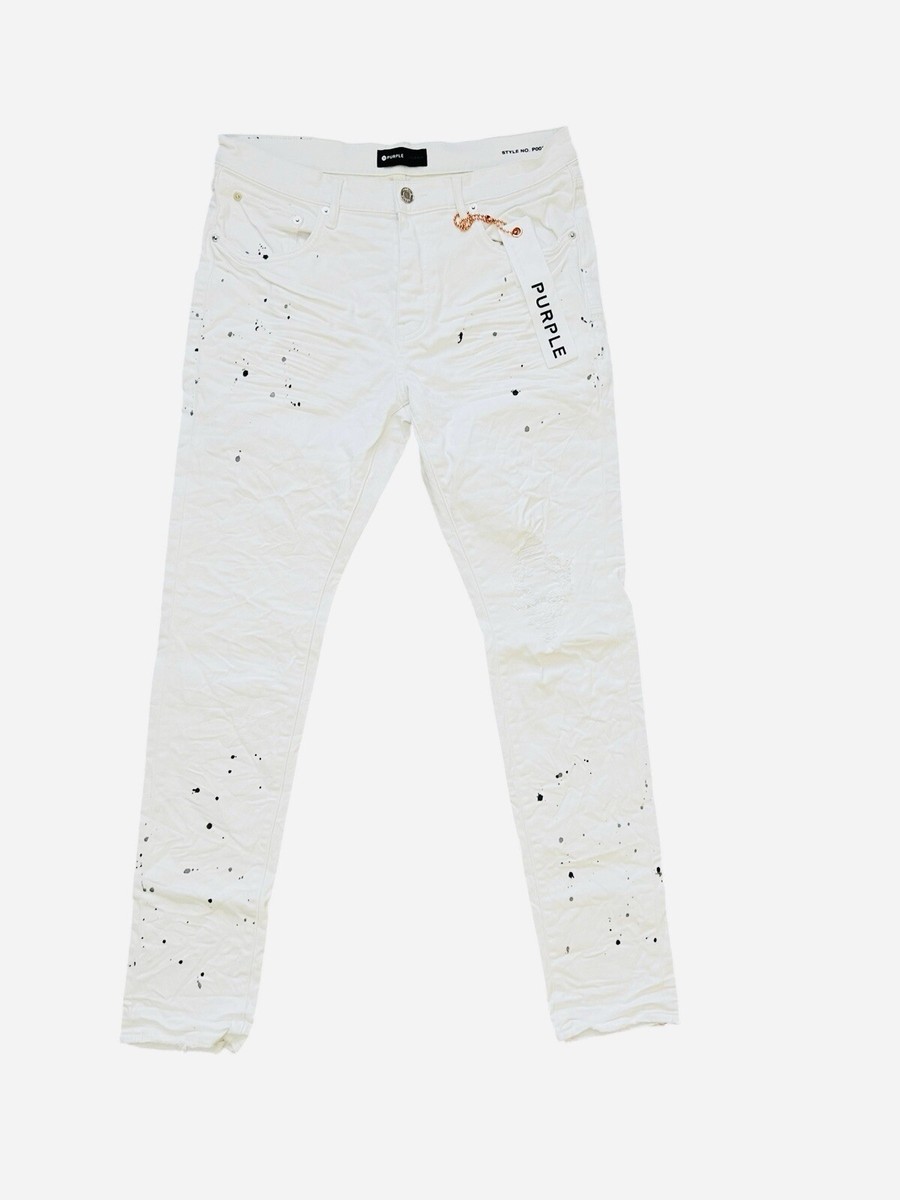 Purple Brand Jeans Mens Slim Fit Optic White P001 $265 Size 29/30