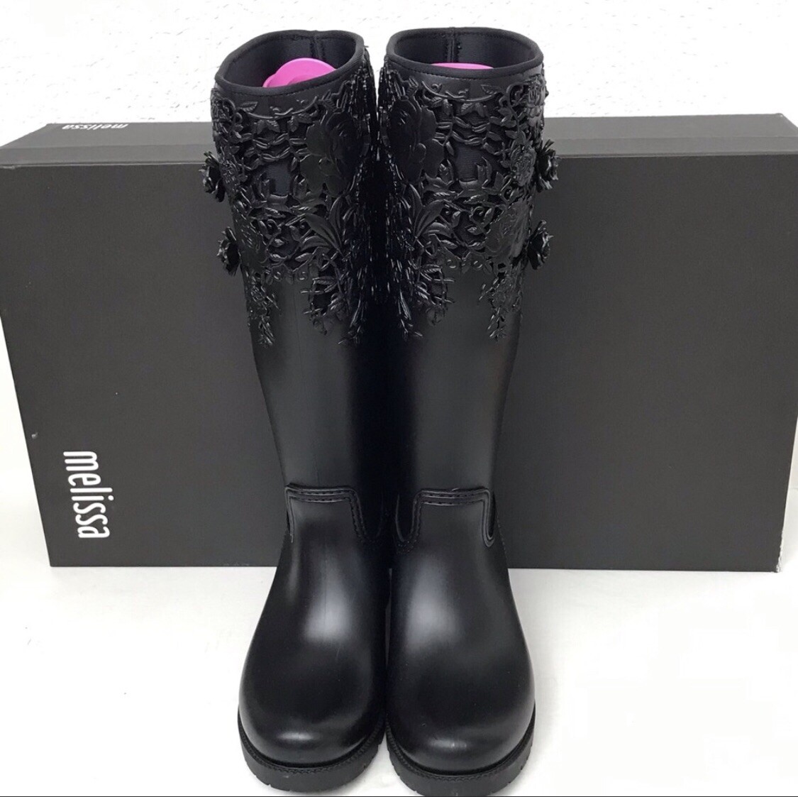 MELISSA Waterproof Rain Boots Mint | eBay