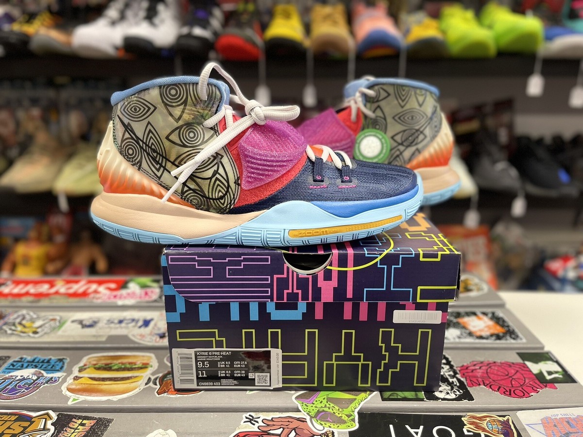 nike kyrie 6 preheat heal the world size 9.5 brand new basketball