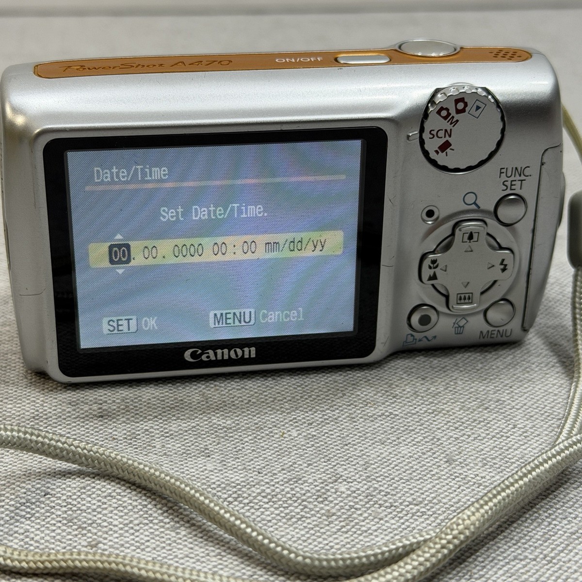 Canon PowerShot A470 7.1MP Digital Camera - Gray for sale online