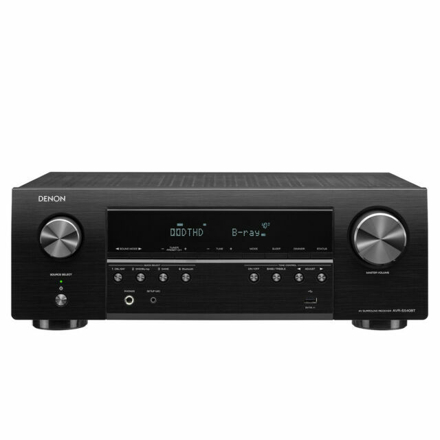 Denon AVR-S540BT 5.2-Channel A/V Receiver - Black for sale online
